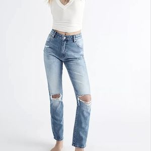 Rollas Miller Skinny Destroyed Jeans